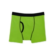 Wonder Nation Boys Cotton Boxer Brief Underwear, 5-Pack, Sizes S-XL