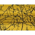 thumbnail image 5 of oneOone Velvet Yellow Fabric Leaves Sewing Material Print Fabric By The Yard 58 Inch Wide, 5 of 6