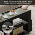 thumbnail image 5 of MEISSALIVVE Slim Side Table with Wheels,, 5 of 6