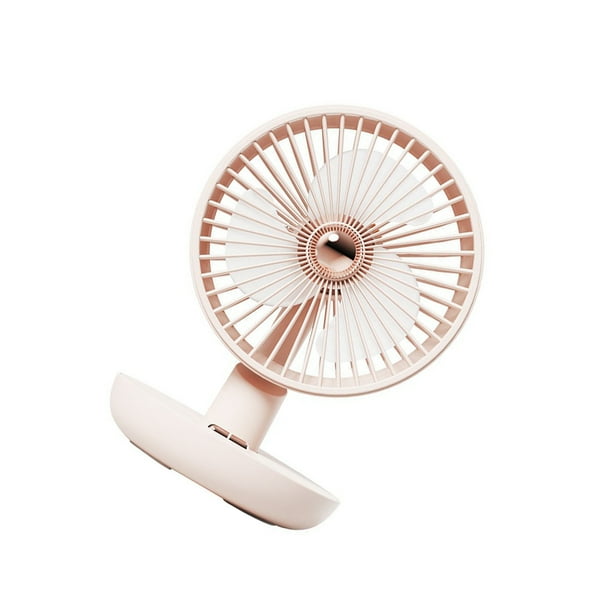 Naiovety Ventilador de eléctrico 3 velocidades ajustable portátil vientos fuertes enfriador de aire ventiladores de refrigeración de Electrodomésticos Rosado