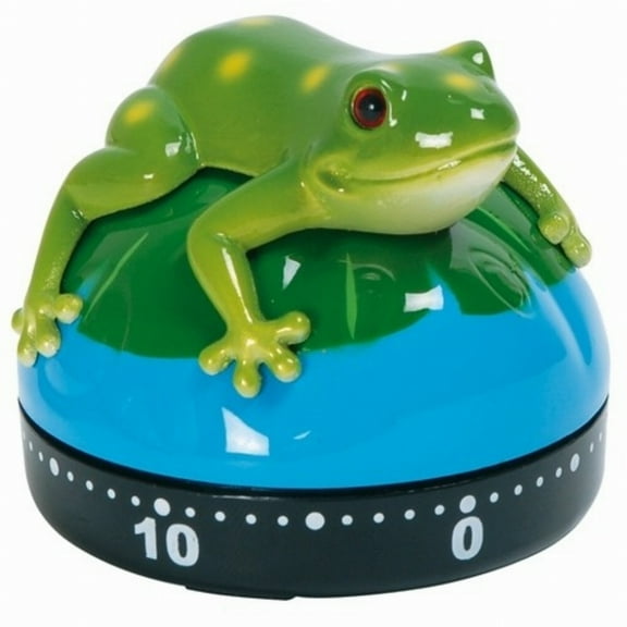 Frog Kitchen Timer Glossy and Detailed