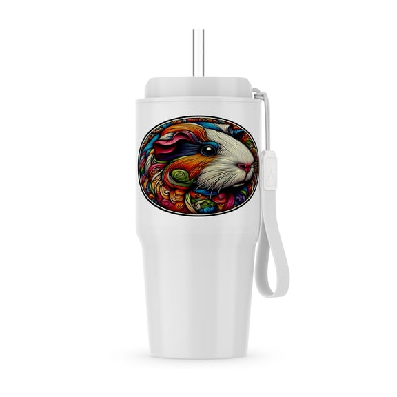 Colorful Pop Art Of A Guinea Pig, 20oz Tumbler