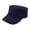 Navy, variant on Ludlz Classic Women Men Adjustable Plain Vintage Army Military Cadet Style Cap Hat