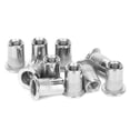thumbnail image 4 of 50Pcs Blind Riveting Nuts Set Stainless Steel Ribbed Nut M6 Hardware Accessories, 4 of 5