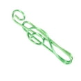 thumbnail image 3 of 100 Pcs Note Trombone Créatif Mignon Musique Fil Marque-Page Pince à Papier Compact Portable pour la Classification des Fichiers Vert, 3 of 14