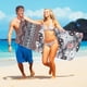 thumbnail image 5 of Toalla de playa de microfibra de 76 x 152 cm | Toalla de viaje ligera, colorida, resistente a la arena y de secado rápido | Manta multiusos para piscina, spa, gimnasio, picnic y camping, 5 of 5