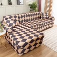 thumbnail image 1 of Sectional Sofa Covers Stretch Couch Slipcovers for L Shape Sectional Couch Chaise Sofa Furniture Protector Covers, 1 of 7