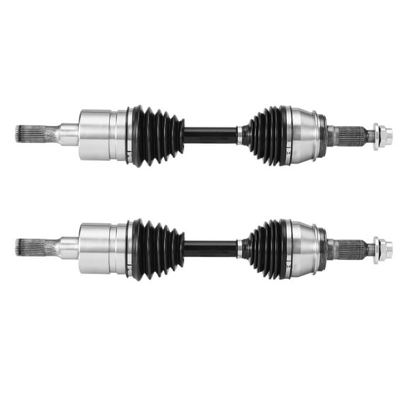 KFFKFF CV Axle Shaft Assembly, Set of 2 for Front Driver and Passenger Sides, Automotive Replacement CV Joint Axles Compatible with 2006-2010 Hummer H3, Made of Durable Alloy and Carbon Steel