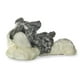thumbnail image 1 of Aurora 16631 Mini Flopsies Dog Stein 8 pulgadas, pequeño (6-14 "), gris / blanco Aurora 16631, 1 of 1