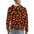 thumbnail image 7 of Honeii Pumpkin Fallen Leaves Pattern Womens Oversized Hoodies Long Sleeve Sweatshirts Pullover Fall Outfits with Pocket-X-Large, 7 of 7