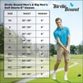 thumbnail image 6 of Birdie Bound Men's and Big Men's Golf Shorts, 6" Inseam, Sizes XS-5XL, 6 of 6