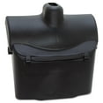 thumbnail image 2 of Rubbermaid Lobby Pro Upright Dustpan, W/cover, 12 1/2"w, Plastic Pan/metal Handle, Black, 2 of 2