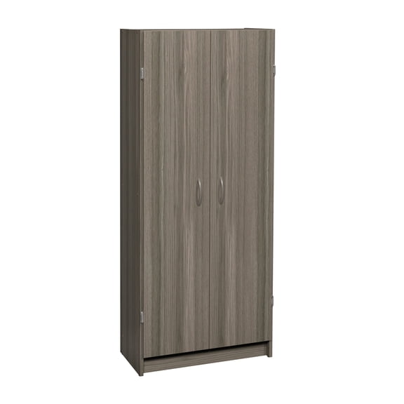 ClosetMaid Pantry Cabinet Cupboard with 2 Doors, Adjustable Shelves for Kitchen, White