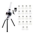 thumbnail image 3 of Colaxi Automatic Badminton Serve Machine Badminton Pitching Machine Kids Backyard Outdoor All Levels Adjustable Shuttlecock Launcher White, 3 of 8
