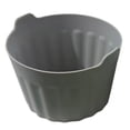 thumbnail image 3 of YaoZQ Light Grey Silicone Muffin Cup Individual Air Fryer Baking Mold Poached Egg Holder Kitchen Gadget for Steaming Style B 3 inch, 3 of 4
