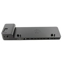 HP D9Y32AA#ABA EliteBook UltraSlim Laptop Docking Station, Black