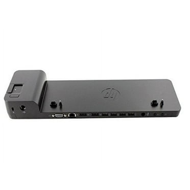 HP D9Y32AA#ABA EliteBook UltraSlim Laptop Docking Station, Black