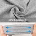 thumbnail image 4 of Saco de dormir para bebé, paquete de 2, manta para bebé, 100 % algodón orgánico, universal, ajustable, para bebés, 4 of 6