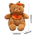 thumbnail image 3 of Funda de almohada Lindo oso de Navidad Muñeco de oso de calabaza de Halloween Almohada Regalo Muñeco de peluche, 3 of 6