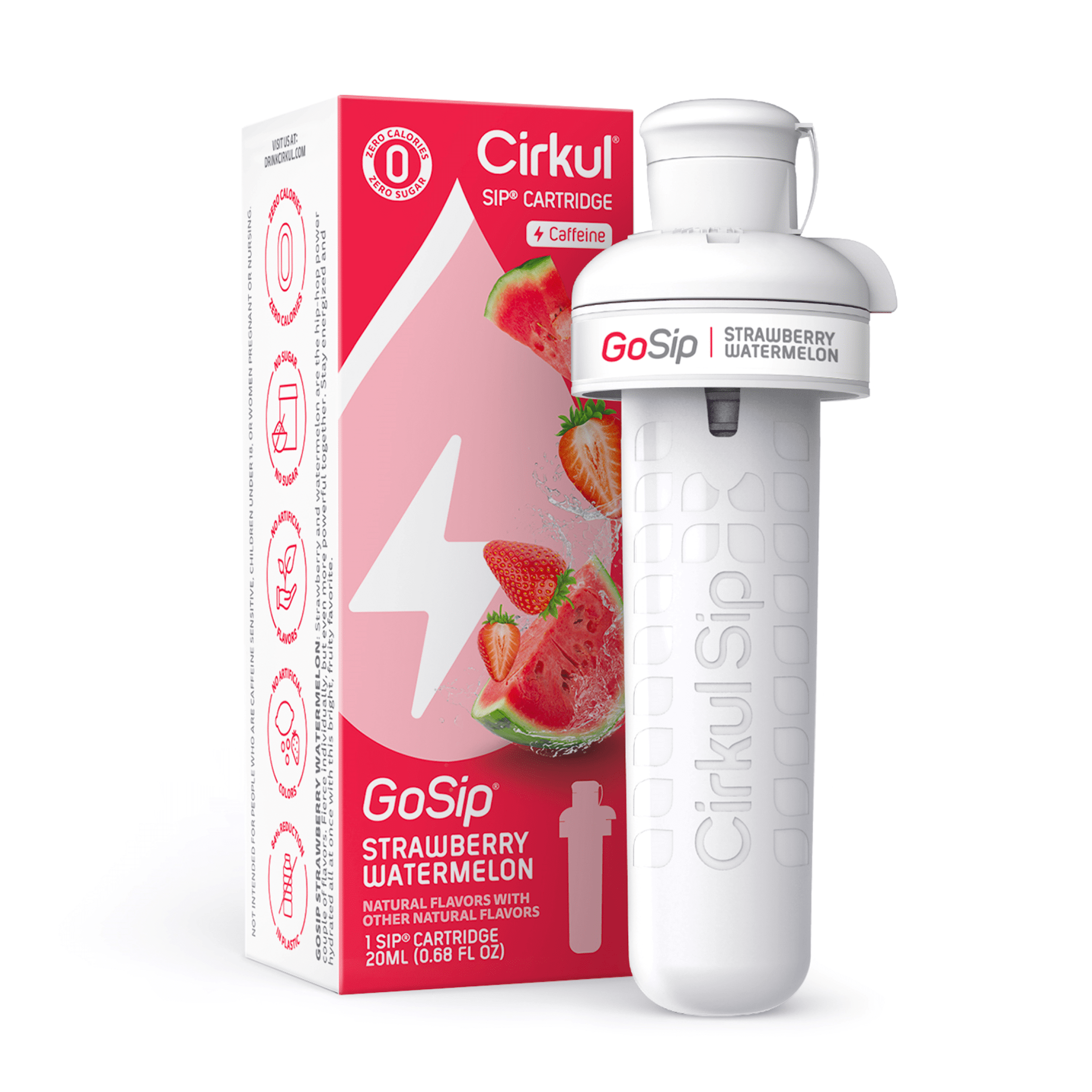 Cirkul LifeSip Honeycrisp Apple Flavor Cartridge, Drink Mix, 1 