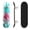 Color 5, variant on 31"x8" drawn pineapple Minimalism Complete Skateboard for Beginners succulent Dreamy Dreamy Tropical 7 Layer Maple Deck Double Kick Kids Skateboard with 85A PU Wheels Gifts for Kids Teens