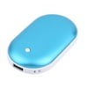 Creative Design 5000MAH Portable Size Electric Hand Warmer Indoor Outdoor Winter Keep Warm ReCharg eable Heater Blue