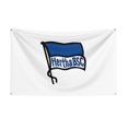thumbnail image 1 of 3x5 Hertha Bsc Flag Polyester Printed Racing Sport Banner For Decor, 1 of 5