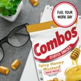 thumbnail image 2 of Combos Stuffed Snacks Spicy Honey Mustard Baked Pretzel Snacks - 6.3 oz, 2 of 11