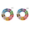 thumbnail image 4 of 50 Couleurs 100 Couleurs Fil à Broder en Coton Polyester, 4 of 8