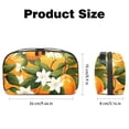 thumbnail image 5 of Tangerine Travel Organizer Cable Wire Cord and Cable Charger Bag Waterproof Oxford Cloth Electronic Accessories Storage Case 5.9x9.44x3.14 in, 5 of 6