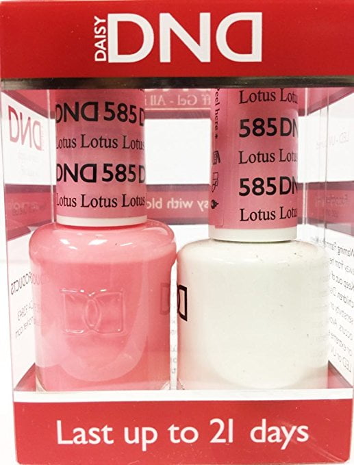 DND Nail Polish Gel & Matching Lacquer Set (585 Lotus)