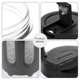 thumbnail image 3 of OULII Cold Tea Brewer Cold Brew Bottle Black Strainer Separation 1Pcs Back to School, 3 of 8
