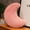 Pink, variant on Lilgiuy Moon Shape Plush Pillow Heart Stuffed Plush Pillow 7.9Inch Cute Moon Stuffed Cushion Toy Throw Pillow Gift for Christmas New Year Birthday Wedding Lovers Festival (Yellow)