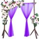 thumbnail image 3 of Decoración para dormitorios y exteriores, mamparas semitransparentes, cortinas de malla translúcidas para fiestas de bodas, 3 of 8