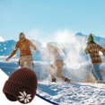 thumbnail image 4 of Winter Hat with Ear Flaps - Windproof & Warm Knitted Beanie for Boys & Girls | Soft Acrylic & Arctic Wool Lining | Cold Resistant to -15°C | Ideal for Skiing & Outdoor Activities, 4 of 5