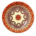 thumbnail image 6 of Elama Zen Rust Mozaik 16 Piece Round Stoneware Dinnerware Set, 6 of 11