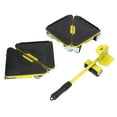 thumbnail image 3 of Elevador de muebles universal con ruedas, rodamiento de 300 kg, para sofá, mesa, armario, color amarillo, 5 unidades, 3 of 14