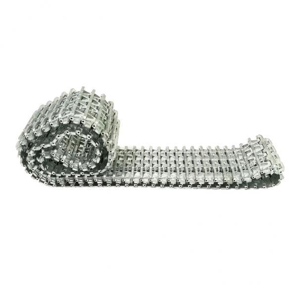 Cadena de Orugas de 2x78cm la adaptaciónción a de Actualización Del Chasis Del Coche 1:16 Hugo cadena de oruga del tanque