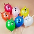 thumbnail image 2 of 30pcs Rabbit Ear Balloon Creative Decor Balloon for Baby Kid Child (Mixed Color, 12 Inch), 2 of 3
