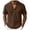 Coffee, variant on Men's Cotton Linen V Neck Button Down Breathable Pullover Top Summer Casual Rolled Sleeve Beach Travel Vacation Shirts (White, XXL)