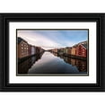 thumbnail image 1 of Soderman, Par 32x22 Black Ornate Wood Framed with Double Matting Museum Art Print Titled - Trondheim, Norway, 1 of 4
