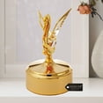 thumbnail image 6 of Valentine’s Day Gift for Women – Matashi Crystal Studded Swan Lake Music Box, 24K Gold Plated Elegant Tabletop Decoration, 6 of 7