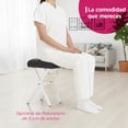 thumbnail image 3 of Taburete Plegable Suwon Negro: Portabilidad, Confort Acolchado y Diseño Moderno, 3 of 7