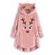 thumbnail image 3 of Suéter con estampado de orejas de gato para mujer, Jersey cálido de manga larga con botones, Tops informales de Navidad, talla grande, nueva moda, 3 of 5