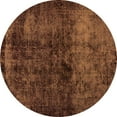 thumbnail image 1 of Ahgly Company Indoor Round Persian Orange Bohemian Area Rugs, 6' Round, 1 of 4