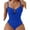 Blue, variant on Swimwear Women Monkini Swimsuit Long Sleeve Surfing Beach Holiday Swimsuit Boho Swim Wear