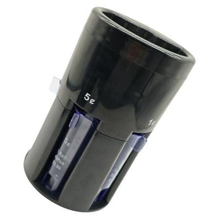 Laikoutd Automatic 5 in 1 Coin Counter Sorter Machine Large Capacity Organizers for Piggy Banks Coin Holders