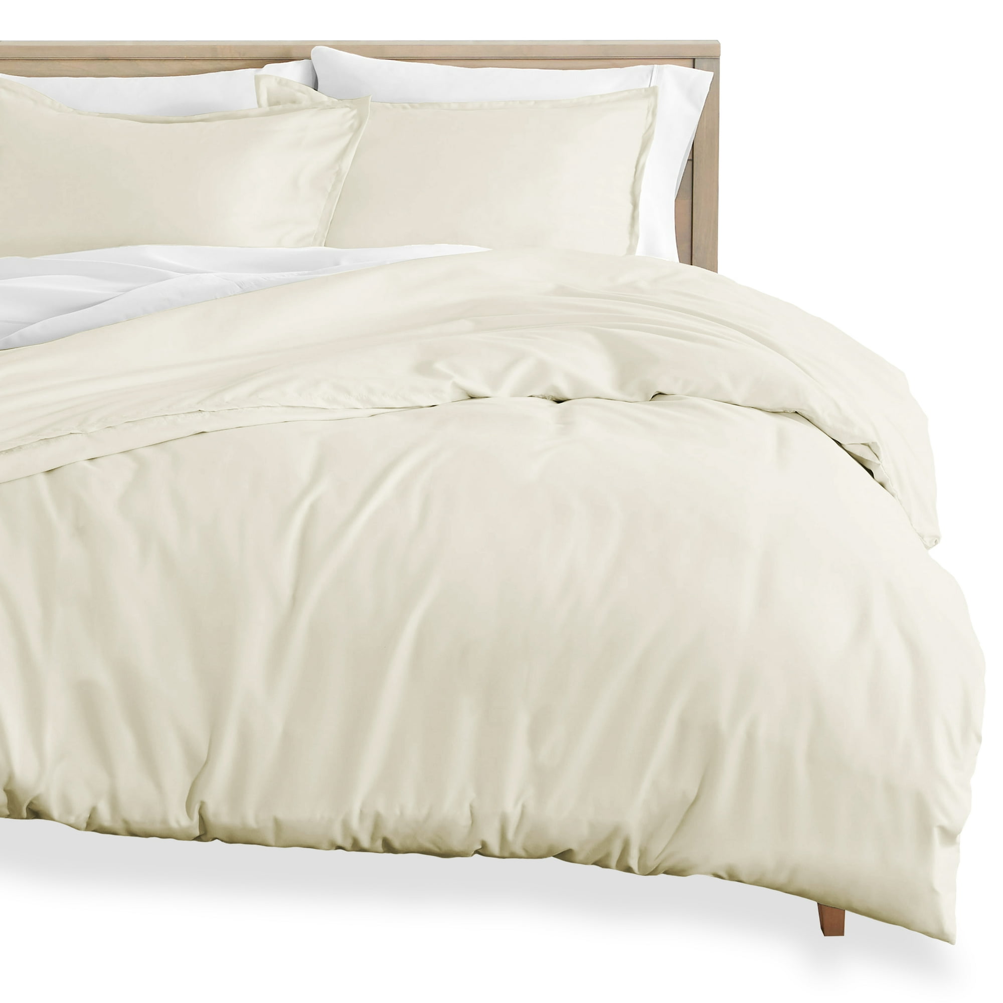 Bare Home Flannel Duvet Cover And Sham, Queen Size Flannel Duvet Cover Canada