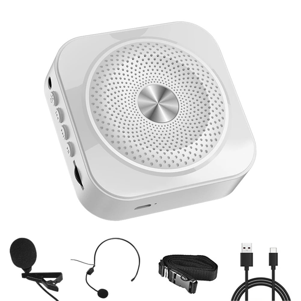 Tour Guide Bluetooth Compatible for Teachers Voice Amplifier Belt Rope Music Play Handsfree ,True Acoustic Power Amplifier