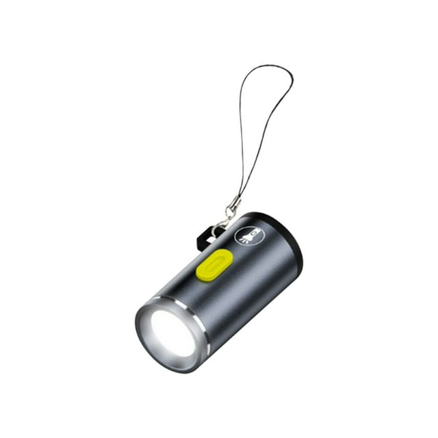 Vwrxbz Mini LED Flashlight Portable Rechargeable Emergency Torch Outdoor Camping Work Light